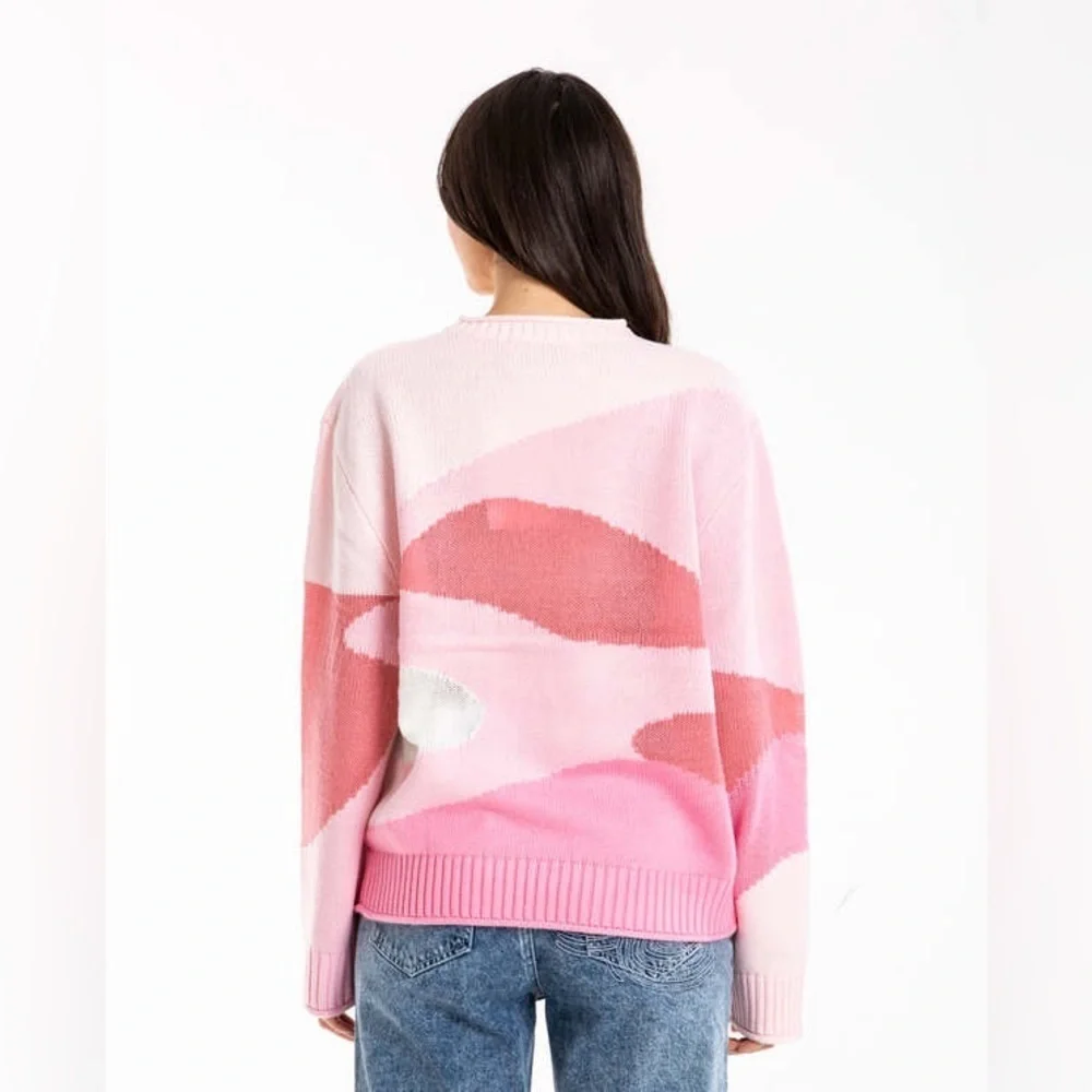 HOUSE OF SUNNY the Paris Landscape Jumper Pink Size Small (#1)